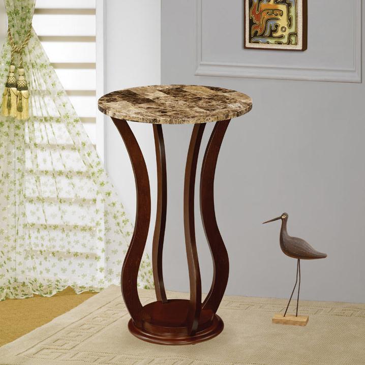 Coaster Accent Stands 900926 Round Marble Top Plant Stand